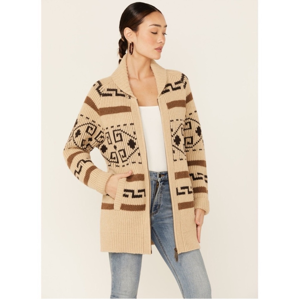 Pendleton Women’s Westerley Lambswool Cowichan Ca… - image 3